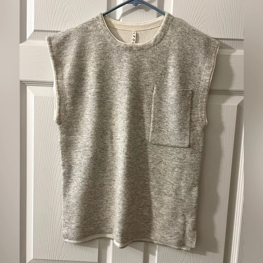 POL Soft Knit Sweater Vest Tank Top NWOT